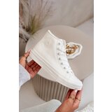 Big Star Women's Insulated Sneakers From Eco Leather White | shoptok.hr
