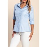 Fenzy Elegantna Srajca, Svetlo Modra | Shoptok.si