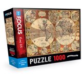 Puzzle 1000 delova OLD WORDL MAP BF389