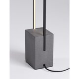 Nova Luce Črna LED stoječa svetilka (višina 161 cm) Lithos – | Shoptok.si