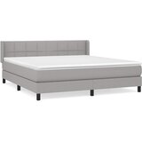  box spring s madracem svjetlosiva 160x200 cm tkanina | shoptok.hr
