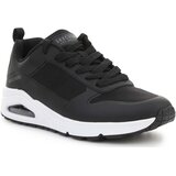 Skechers Nizke superge Uno Sol Black/White 232248-BKW Črna | Shoptok.si