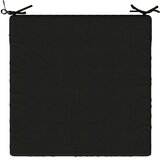  Jastučić za sjedalo od 1 dijela SOEST 100% poliester Crna - Crna (melange) 60 x 60 x 5 cm 1 | shoptok.hr