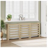 vidaXL Pokrov za radijator hrasta sonome 205x21 5x83 5 cm | shoptok.hr