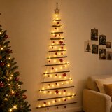  Viseća božićna jelka s kuglicama 30 LED lampica Višebojno | shoptok.hr
