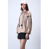 Trend Alacati Stili Ženska bluza Alc-X15047, Krem Cene