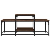  Stolić za kavu smeđa boja hrasta 102x60x45 cm konstruirano drvo | shoptok.hr