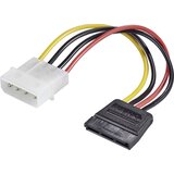 Renkforce Električni adapter [1x IDE-električni vtič 4 polni - 1x SATA-električna vtičnica 15 polni] 0.15 m črne barve\, rdeče barve\, rumen, (20430229) Cene