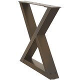  Noge za klub stolić 2 kom. Prirodni čelik 60 x (42-43,3) cm Čelik | Eponuda.ba