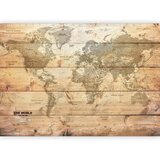  Foto tapeta - Map on Boards 490x350 Samoljepljiva | shoptok.hr