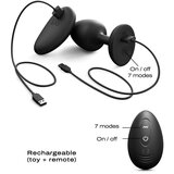 Dorcel kroglični analni vibrator z daljinskim upravljalnikom M - (črna) | Shoptok.si