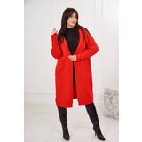 Kesi Red hooded sweater Cene