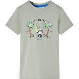 VidaXL Dječja majica svijetla kaki 128 VidaXL Dječja majica svijetla kaki 128 Slike