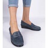 D/CEO marka niezdefiniowana Navy loafers with a wedge Zorani Cene