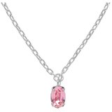 Victoria Cruz gemma pink ogrlica sa swarovski kristalima ( a4514-26hg ) Cene