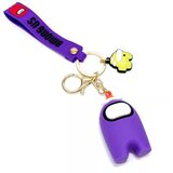 Prestige Keychains Among Us - Crewmate Purple Keychain privezak za ključeve