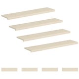  Stepenica 8 kom. 110 x 25 x 2 cm Bijela Čvrsto Hrastovo Drvo - Bijela 110 x 25 x 2 cm 8 | shoptok.hr