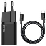 Baseus Super Si brzi punjaš+ C-tip C-tip kabel, 25 W, 1m, crna | shoptok.hr