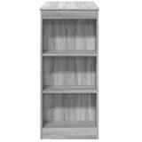  Barski stol s držačima boja hrasta 95x47x103,5 cm drveni | shoptok.hr