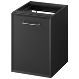 Cersanit S1022-012 - Zidni kupatilski ormarić MILLE 40x45 cm sa korpom za veš, crne boje | Eponuda.com