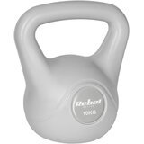 Rebel ACTIVE Girja (kettlebell) sa gumenom oblogom, 10 kg, siva boja, model RBA-2322G-10 Cene