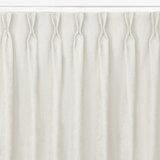  Curtain MILANA color creamy style classic flex 7.5 cm with double pleat chenille 140x270 HOMEDE | shoptok.hr