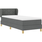  s opruga kutije Tamno siva 80 x 200 cm tkanina | shoptok.hr