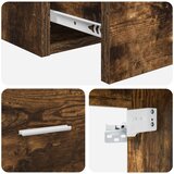  Umivaonik s policom Dimljeni hrast 49,5 x 41 x 64,5 cm | shoptok.hr