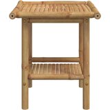 vidaXL Klubska mizica 45x45x45 cm bambus | Shoptok.si