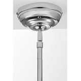 Jupiter 2071 - Luster na štapu PLATINO 1xE27/15W/230V zelena/sjajni hrom | Eponuda.com