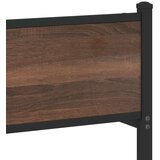 Metalni okvir kreveta s uzglavljem i podnožjem 137 x 190 cm | shoptok.hr