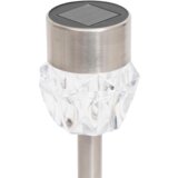 Home solarna vrtna svjetiljka mx 809, 100mAh, siva | Eponuda.ba