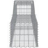  Lučne gabionske košare 8 kom 400x50x40/60 cm pocinčano željezo | shoptok.hr