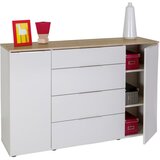 XORA ŠIROKA KOMODA, barve hrasta, kašmir | Shoptok.si
