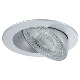 PAULMANN LED ugradbena svjetiljka (Topla bijela, Promjer: 10,5 cm, Srebrna, 3 Kom.) u