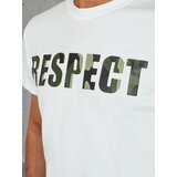 DStreet T-shirt męski z nadrukiem biała | shoptok.hr