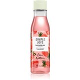 Oriflame Love Nature Simple Joys osvježavajući gel za tuširanje s mirisom jagode Organic Strawberry 250 ml | shoptok.hr