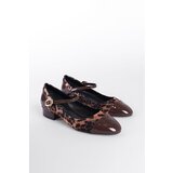 Capone Outfitters Low Heeled Strappy Leopard Women's Shoes | Shoptok.si
