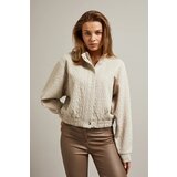 Moodo Women's bomber jacket - beige Cene