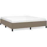 vidaXL Posteljni okvir taupe 160x200 cm blago, (20794652) Cene