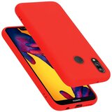  Ohišje, združljiv s Huawei v tekoči rdeči barvi - zaščitni pokrov iz fleksibilnega silikona TPU, (20585465) | Shoptok.si