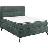 Esposa POSTELJA BOXSPRING 140 cm x 200 cm , tekstil temno siva Cene