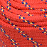 vidaXL Brodski konop crveni 16 mm 25 m od polipropilena | shoptok.hr