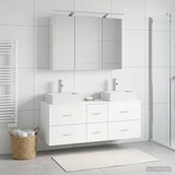  Set namještaja za kupaonicu 4 kom. Bijela | shoptok.hr