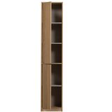 vtwonen Modularna knjižna polica v hrastovem dekorju v naravni barvi 120x243 cm Modulair – | Shoptok.si