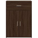  Komoda 2 kom boja smeđeg hrasta 60x30x84 cm konstruiranog drva | shoptok.hr