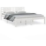 Furnova Posteljni okvir brez vzmetnice bel 120x200 cm trdna borovina, (21938320) | Shoptok.si