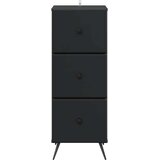 Predalna omara Črna 33 x 34,5 x 90 cm Inženirski les, (5000232335) | Shoptok.si