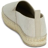 Calvin Klein Jeans Espadrile OBLIQUE ESPADRILLE AOP Bež | Shoptok.si
