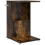  Bocni stol Dimljeni hrast 40 x 35 x 60 cm Konstruirano drvo | shoptok.hr